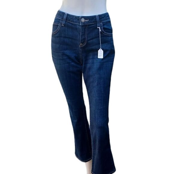 580025....Simply Vera Bootcut Jeans Size 10PS - Picture 2 of 7